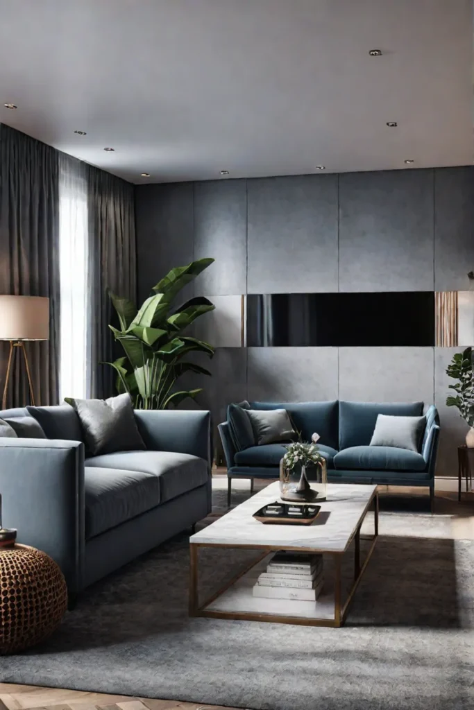 A_family_relaxes_in_a_smart_home_living_room_showcasing_the_benefits_of_technology_for_comfort_and_connection