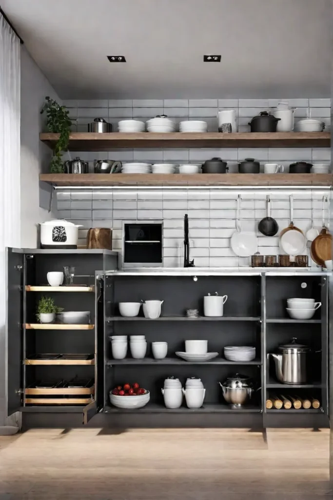 Adaptable kitchen organization