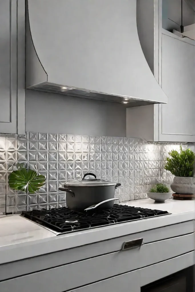 Grout complementing imperfections in ceramic tiles