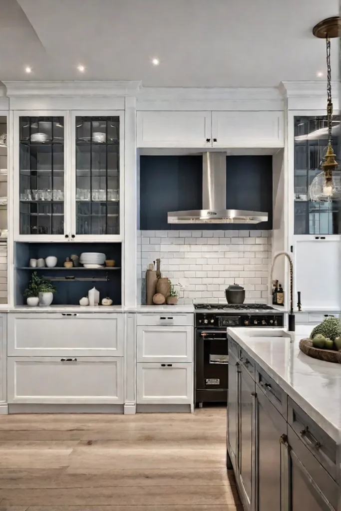 Bright and organized small kitchen