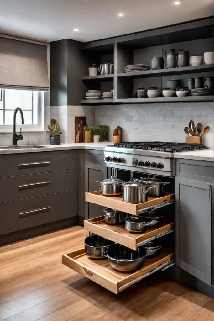 Cozy kitchen storage ideas