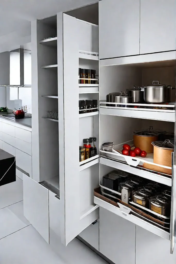 Drawer dividers for kitchen storage