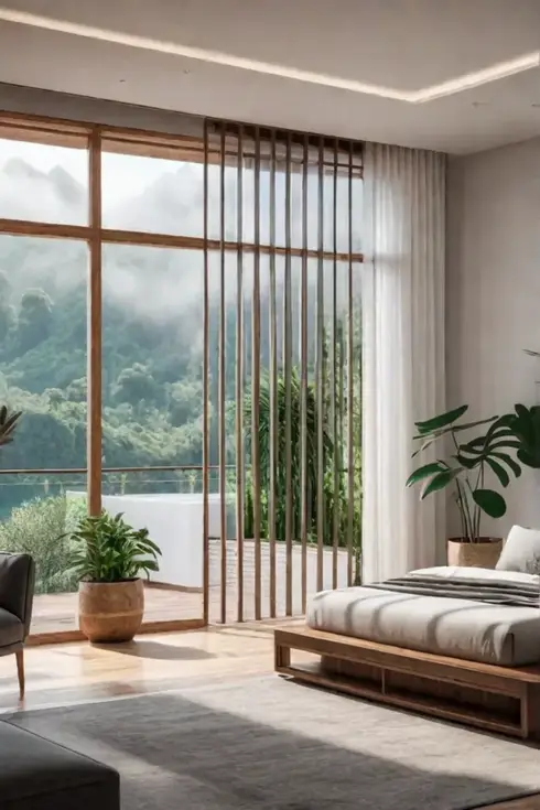 Natureinspired bedroom