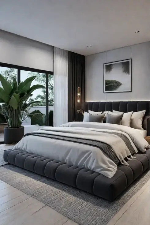 Organized bedroom