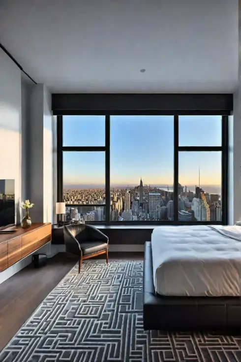 Urban chic bedroom