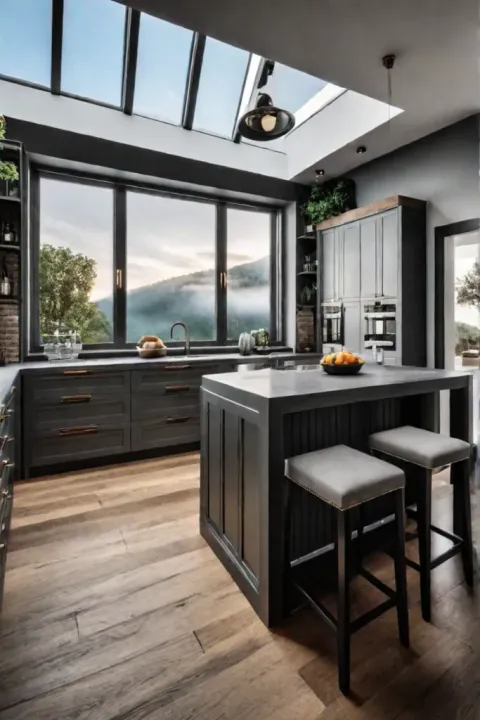 Countertop material aesthetics practicality