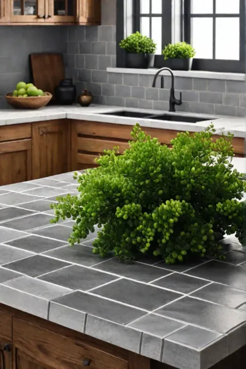 Tile pattern grout color visual appeal